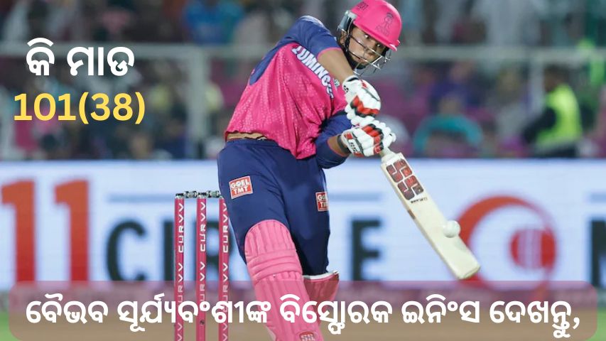 Vaibhav Suryavanshi's explosive innings